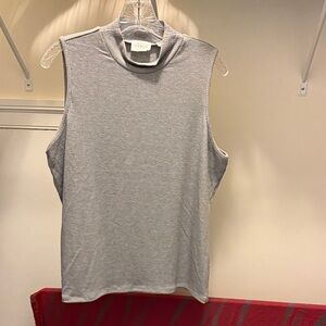 Cyrus Gray Sleeveless Tank Top